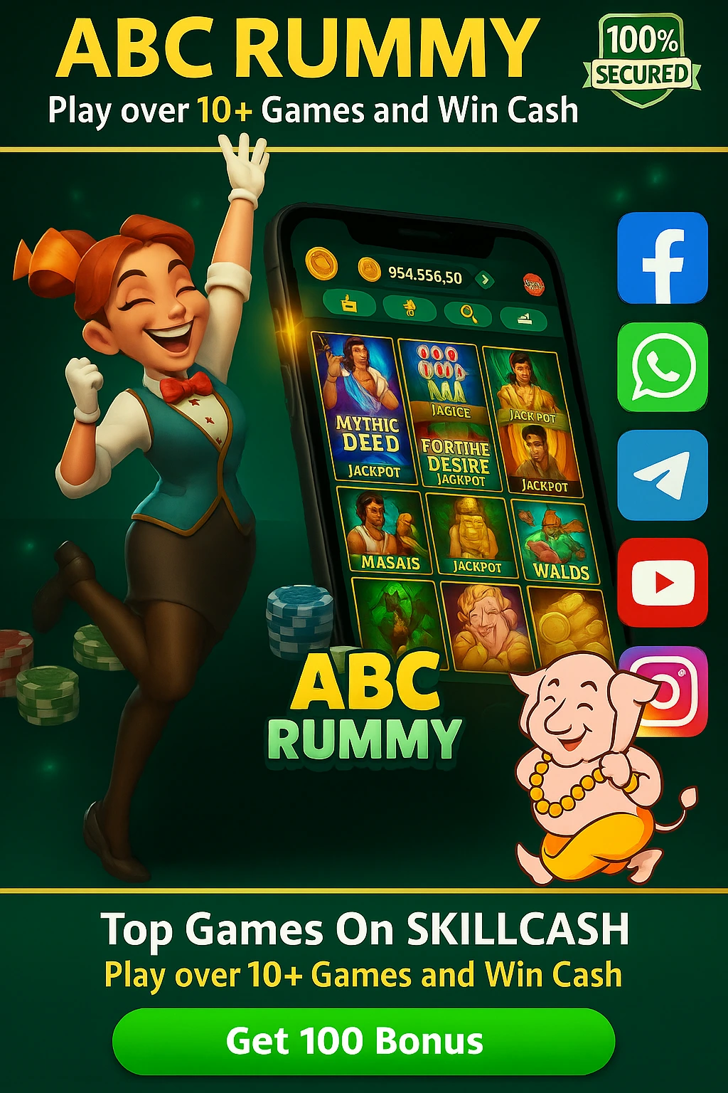 ABC Rummy Poster